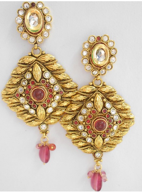 Polki Earrings